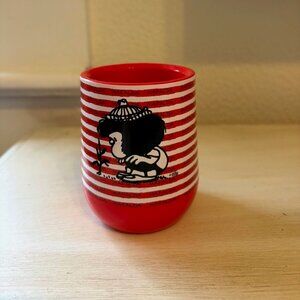 Vintage Mafalda Plastic Mate Cup by Quino